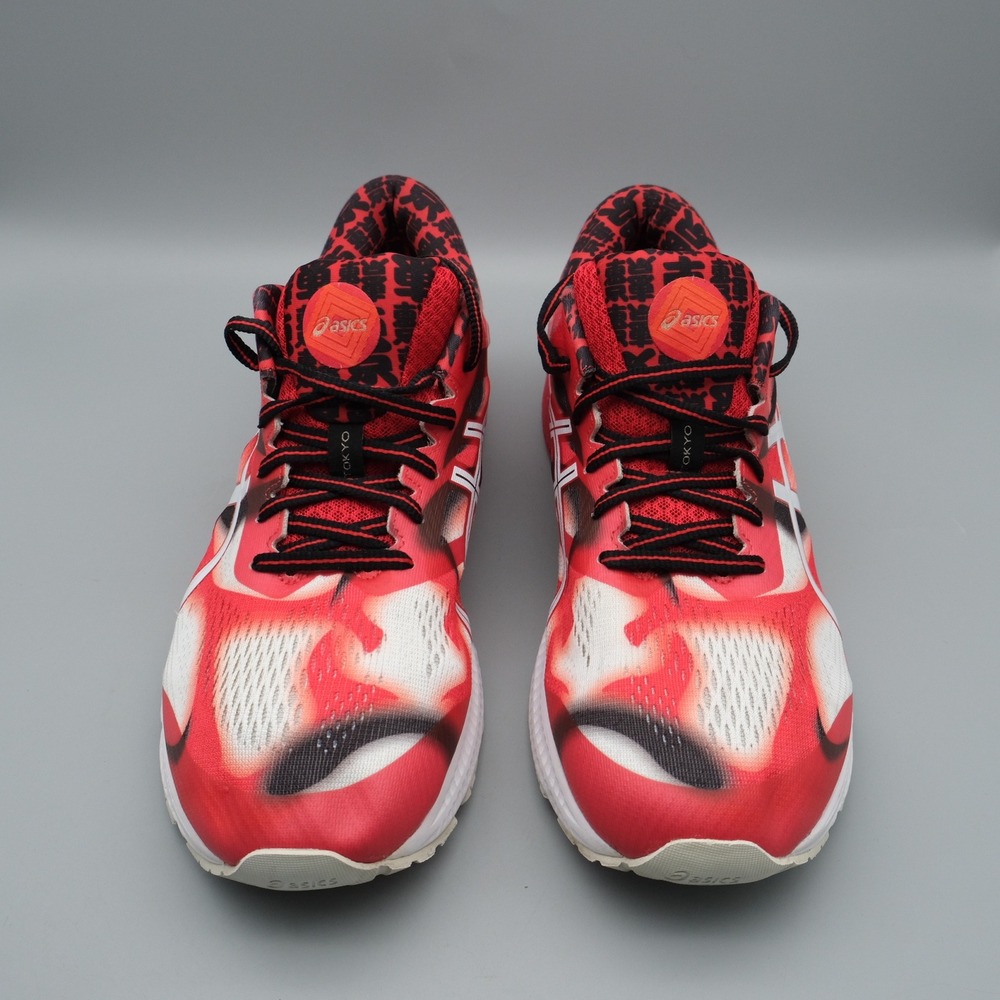 Asics Gel-Kayano 26 Tokyo Mens Red White Graphic Running Shoes 12.5 1011A952 600 - Picture 9 of 11